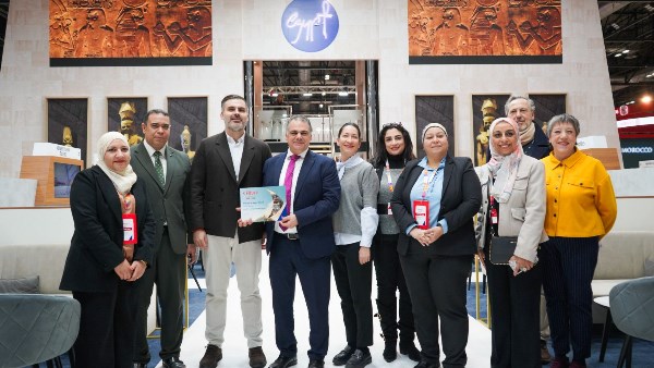 الجناح المصري المشارك بالمعرض السياحي الدولي أسبانيا 