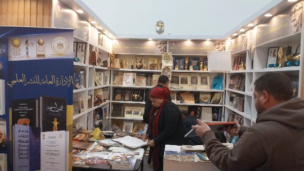 جناح وزارة السياحة والآثار في معرض الكتاب 