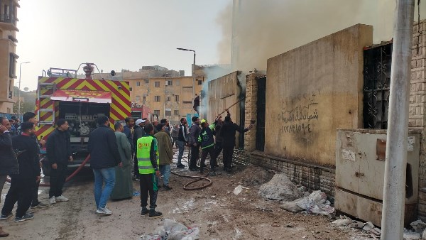 صورة من الحريق 