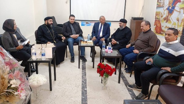 جانب من الزيارة