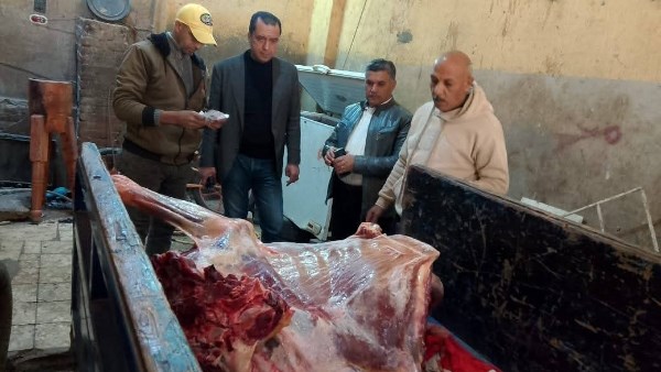 ضبط لحوم في المنوفية 