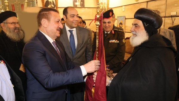 أبناء وطن واحد..محافظ المنوفية يهنئ الأنبا بنيامين بعيد الميلاد أبناء وطن واحد..محافظ المنوفية يهنئ الأنبا بنيامين بعيد الميلاد