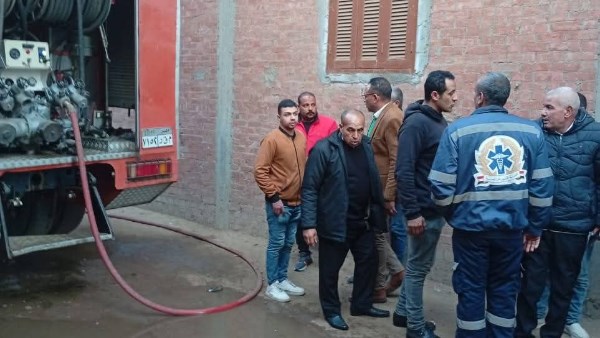 السيطرة علي حريق منزل في المنوفية 