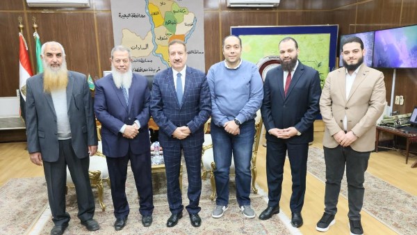 لقاء محافظ المنوفية 
