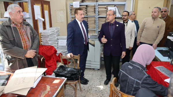 جولة محافظ المنوفية 