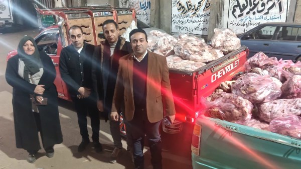 ضبط كميات كبيرة من لحوم ومواد غذائية غير صالحة للاستهلاك في حملات التموين بالمنوفية ضبط كميات كبيرة من لحوم ومواد غذائية غير صالحة للاستهلاك في حملات التموين بالمنوفية