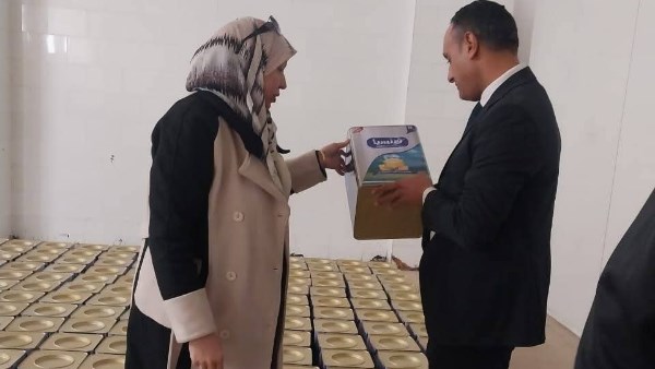 مصنع لإنتاج الزبدة 