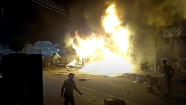 حريق مخبز في المنوفية