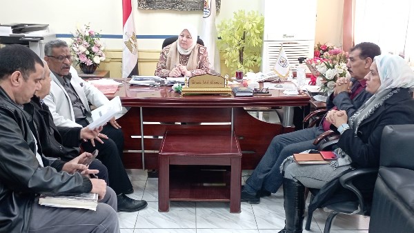 بالصور | وكيل تعليم بني سويف: ضرورة سرعة فحص الشكاوى والرد عليها في التوقيتات المحددة