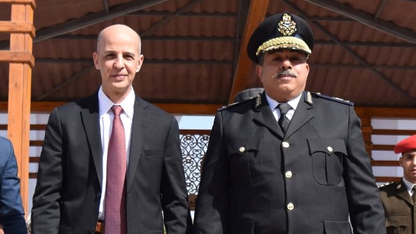 رئيس جامعة بني سويف ومدير أمن المحافظة