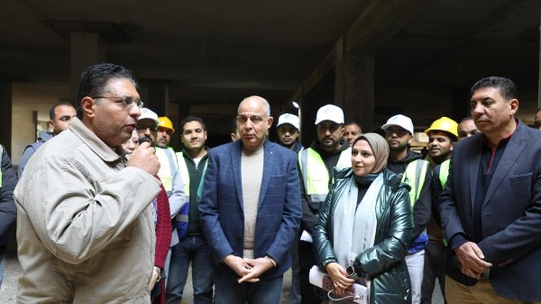 محافظ المنيا يتابع سير العمل بسوق الحبشى 