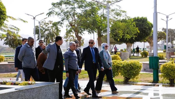 محافظ المنيا خلال الجوله 