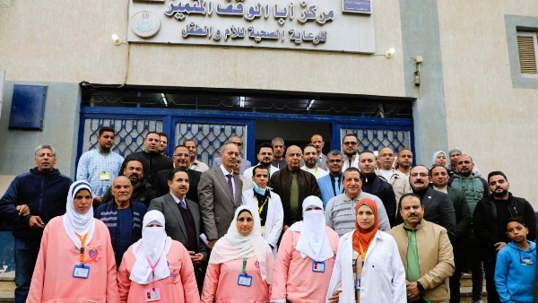 محافظ المنيا يتابع المشروعات الصحية بمركز مغاغة