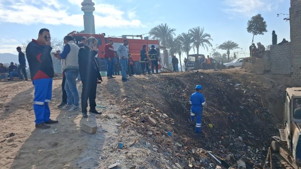 السيطرة على تسرب غاز بخط مواد بترولية بأسيوط