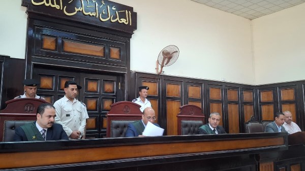 هيئة الدائرة الحادية عشر بمحكمة جنايات أسيوط 