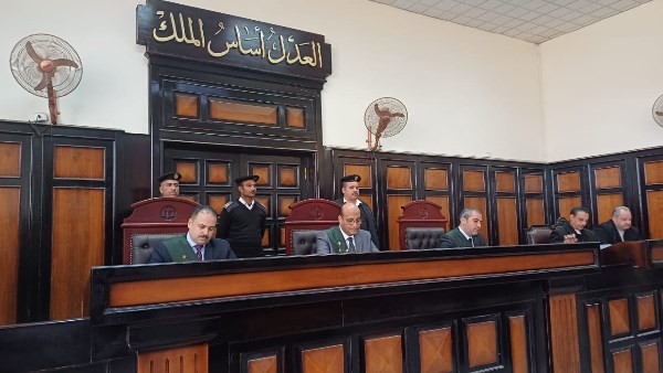 هيئة الدائرة الحادية عشر بمحكمة جنايات أسيوط 