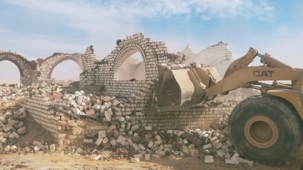 إزالة التعديات بأسيوط 