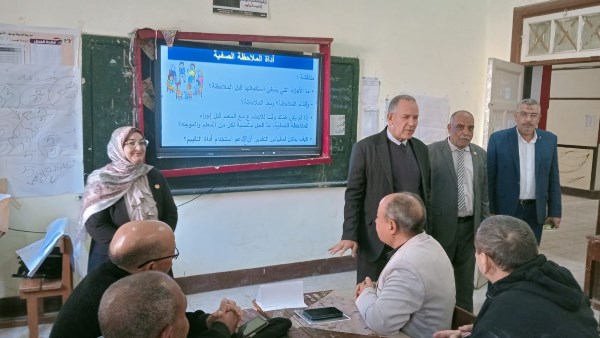 مدير تعليم أسيوط يتفقد فعاليات المرحلة الثانية من البرنامج التدريبى " التعليم من أجل الغد "   