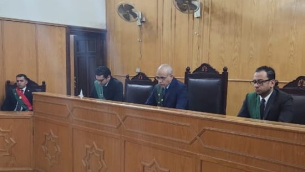 هيئة الدائرة الأولى بمحكمة جنايات قنا