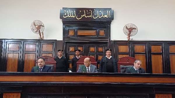 هيئة الدائرة الحادية عشر بمحكمة جنايات أسيوط 