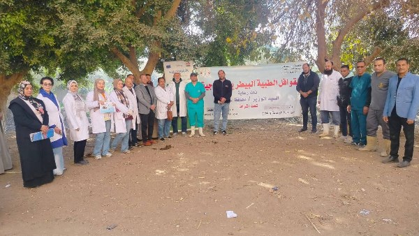 جانب من القافلة بسوهاج