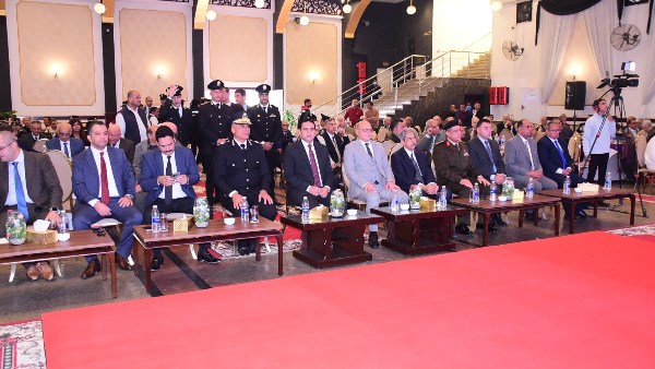 جانب من احتفالية عيد الشرطة بسوهاج