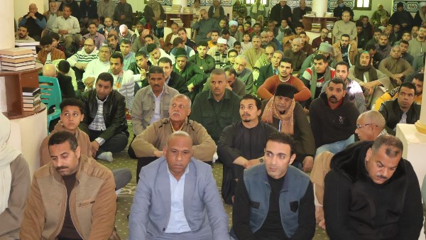 جانب من صلاة الجمعة بسوهاج