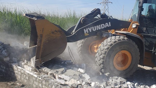 جانب من حملات الإزالة بسوهاج