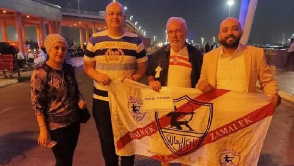 جورج مرزباخ حفيد مؤسس الزمالك