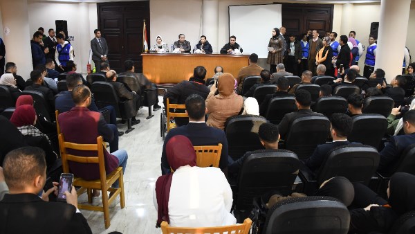 وزير الرياضة ومحافظ دمياط