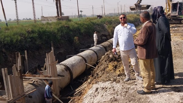 تغطية ترعة الخطارة