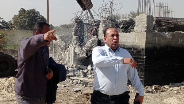 إزالة بناء مخالف