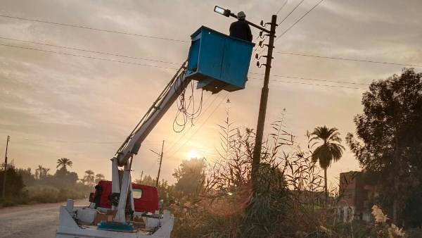 حملات الإنارة بقنا