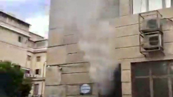 صورة من موقع الحريق