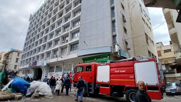 صورة من موقع الحريق