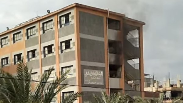 صورة من الحريق