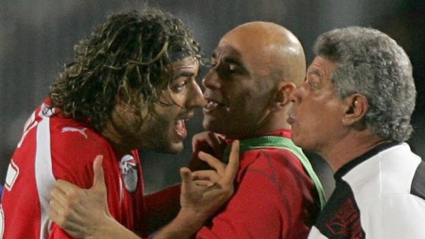 مشاحرة ميدو وحسن شحاتة