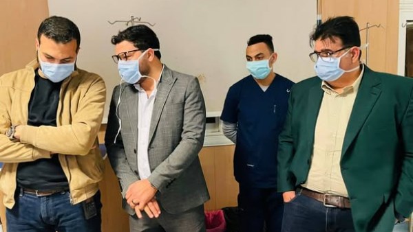 وكيل وزارة الصحة خلال المرور على مستشفى الضبعة 