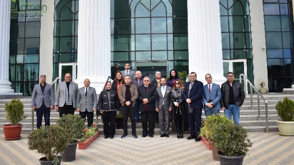 العلمين الجديدة تستقبل وفد مكتبة الاسكندرية 