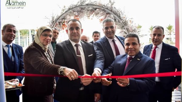 افتتاح بنك مصر بالعلمين