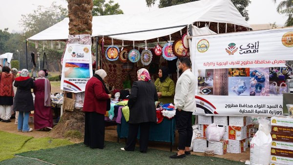 اقبال على معرض كنوز مطروح بالقاهرة 