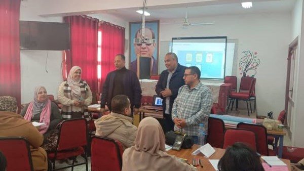 استمرار اعمال التدريب لمدير المدارس بمطروح 