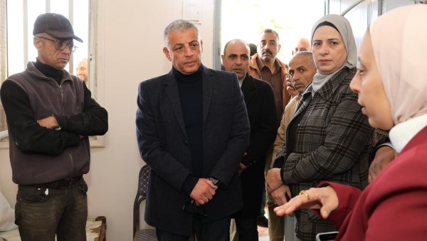 خلال الزيارة 