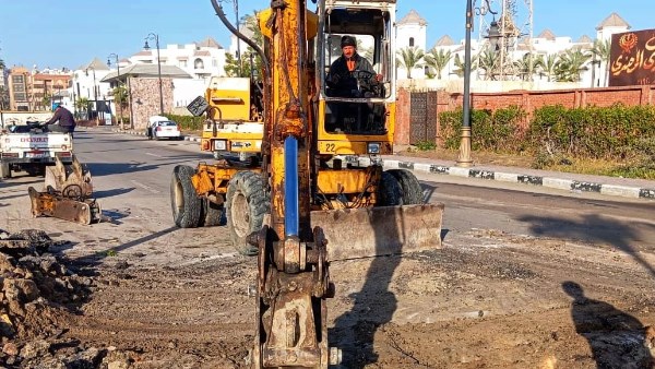 بدء العمل في توصيل المرافق لاستاد النادي المصري الجديد