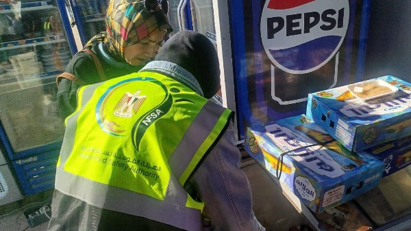 رئيس مدينة بورفؤاد يتابع حملات هيئة سلامة الغذاء المكبرة وإدارة التموين والتجارة الداخلية