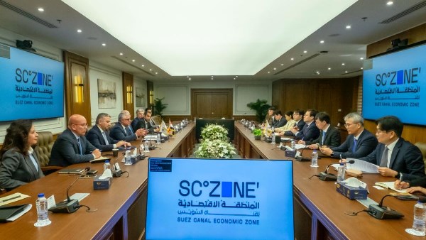 لقاء وزير التجارة والصناعة والطاقة الكوري