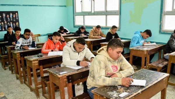 بورسعيد تختتم امتحانات الفصل الأول للشهادة الإعدادية بدون معوقات