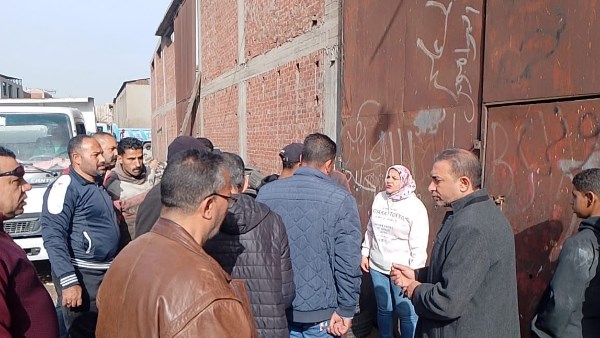 رئيسة مناخ بورسعيد  تقود حملة مكبرة علي معاقل الفرزة والنباشين بمنطقة C6 