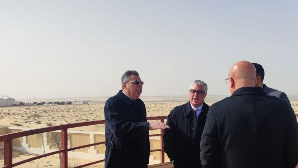 رئيس اقتصادية قناة السويس في جولة تفقدية موسعة بمنطقتي وادي التكنولوجيا والقنطرة غرب