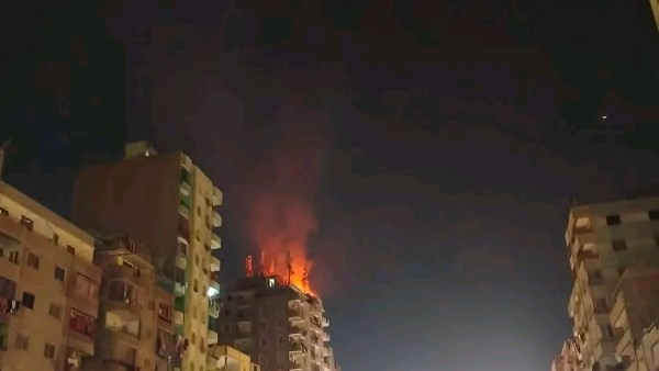 حريق صورة ارشيفية